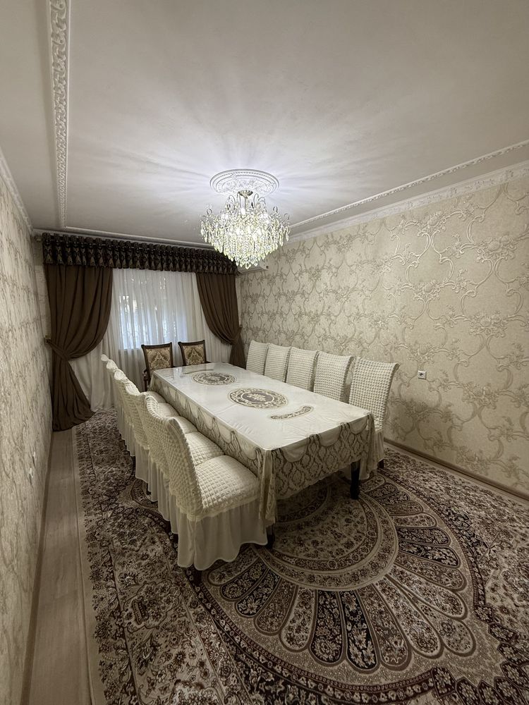 Сергели 9 Квартира 4х комнатная 1 этаж 80м2 1-я Линия у дороги