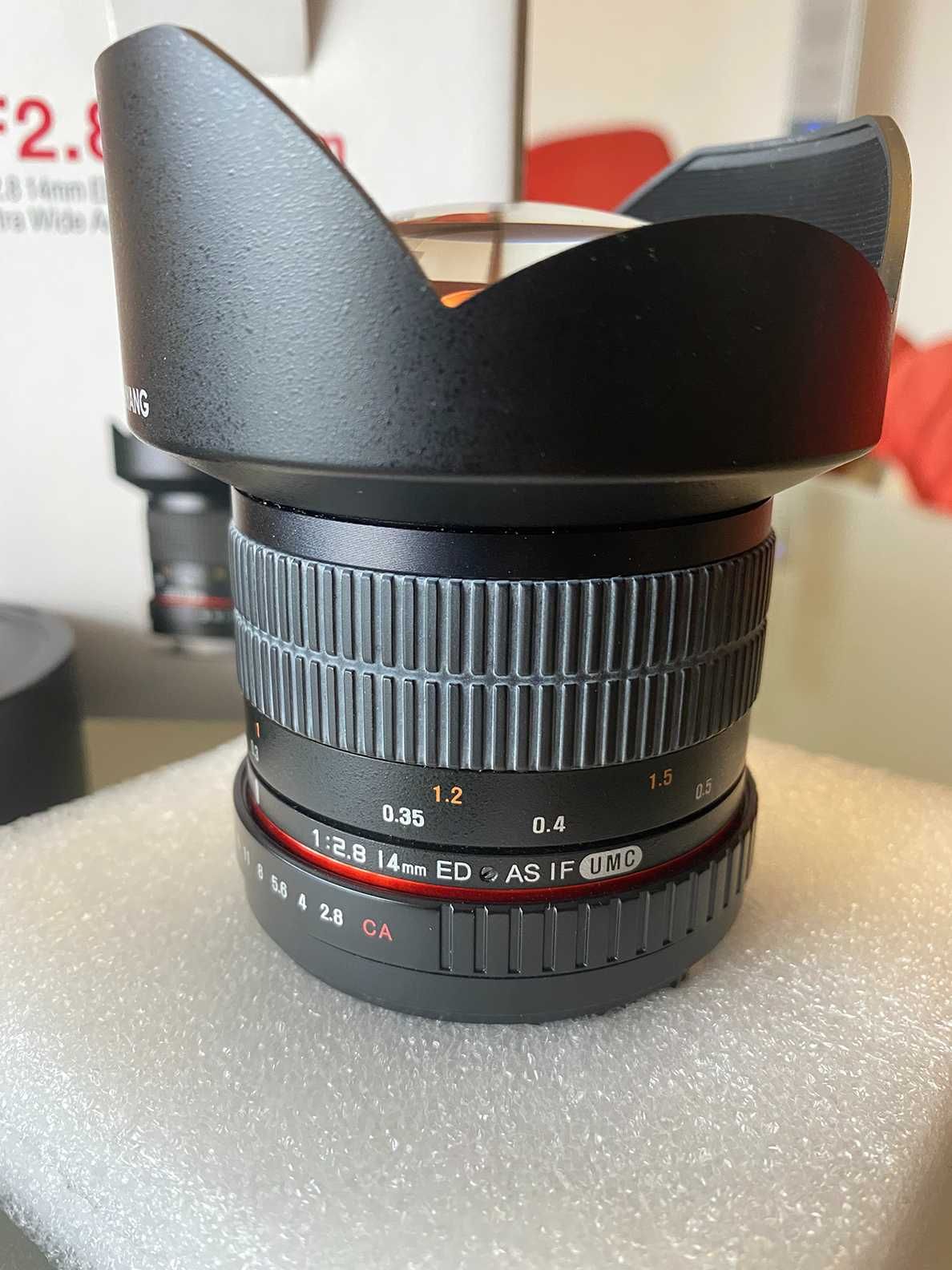 Samyang 14 mm f/2.8 ED AS IF UMC Canon EF-mount