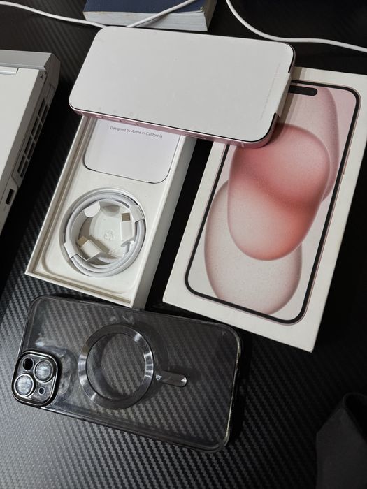 iPhone 15 Plus Pink 256GB *КАТО НОВ*