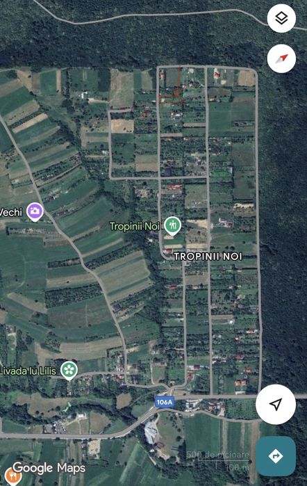 Teren Tropinii Noi 1110mp Intravilan LOC DE CASA - Sibiu, Rasinari