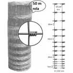 Plasă înnodată tip Farmer din sârma zincată 152,4x50,14x76,4
