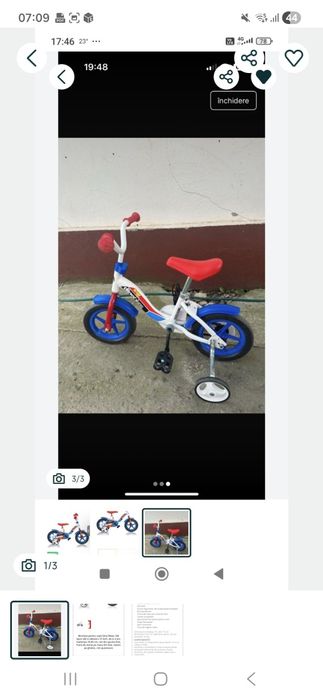 Bicicleta copii Dino bikes 10 inch