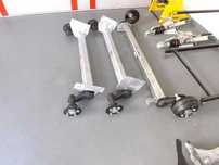 punte-axa Al-ko Knott Sarcini 1000kg 1350 1500 1800 Remorca Platforma