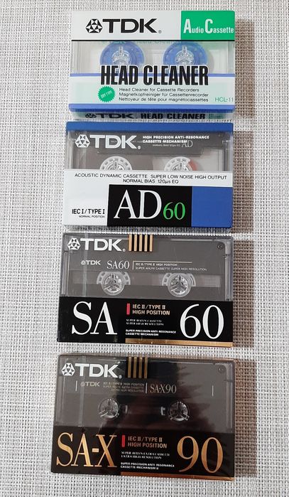 Casete audio TDK casetofon caseta