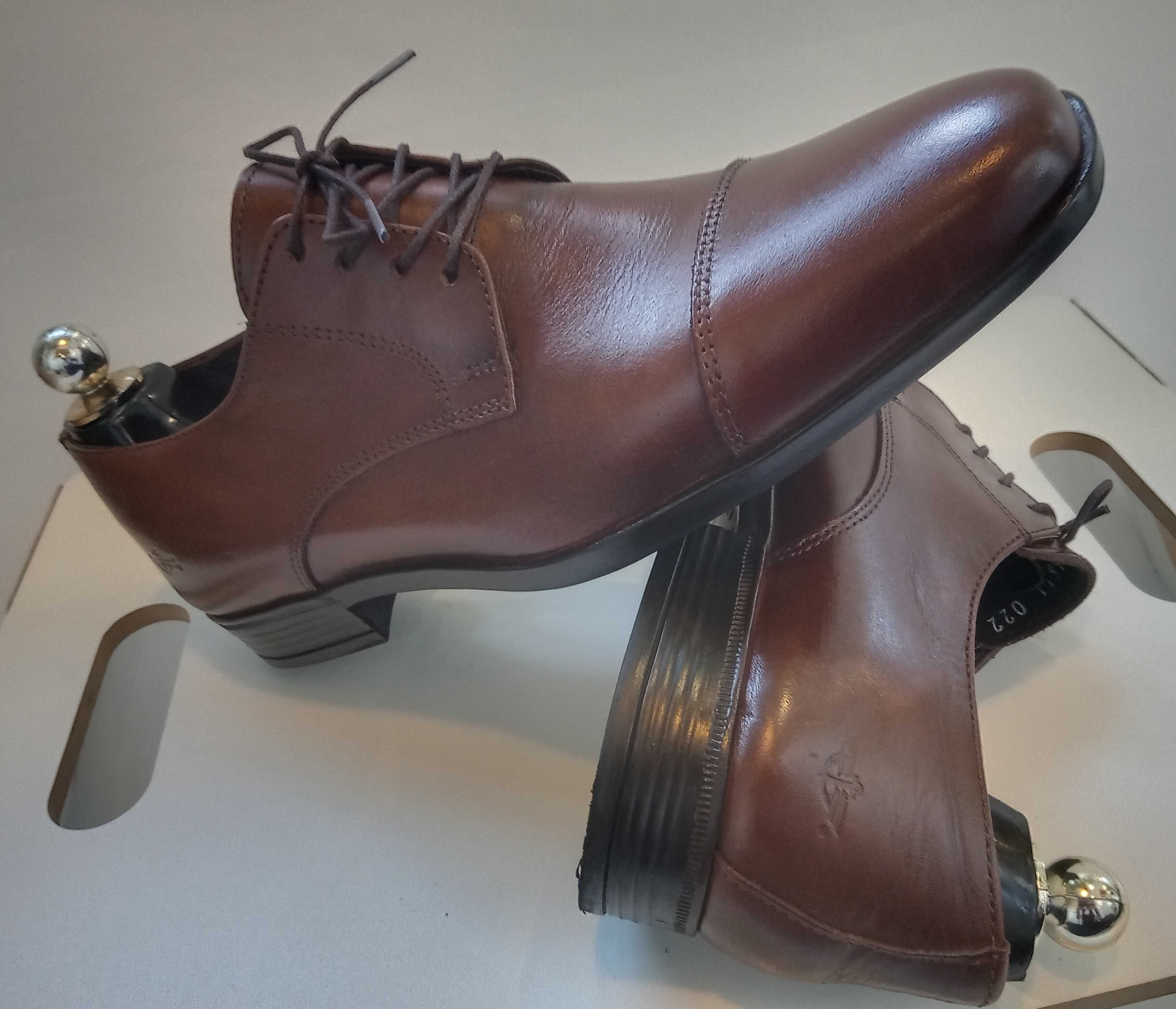 Pantofi derby premium Dockers 41 piele naturala moale