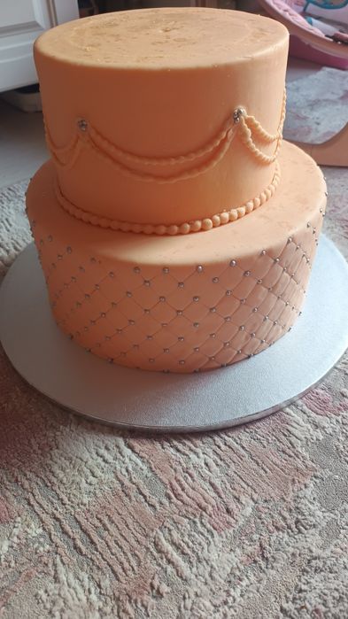 Macheta tort nunta - botez