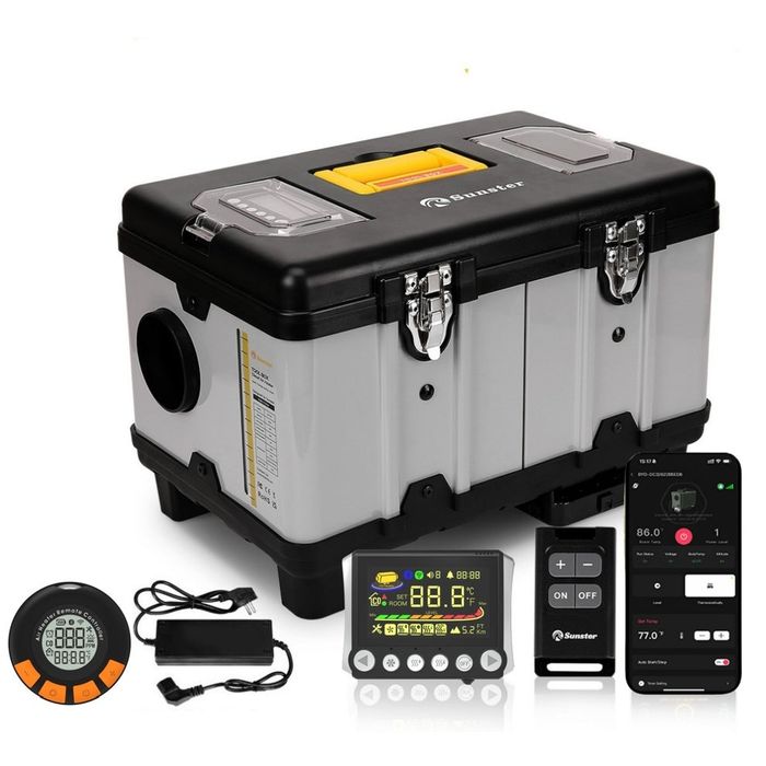 Silentios - 8kw set complet, adaptor 220v, 12v, 24v, senzor CO2