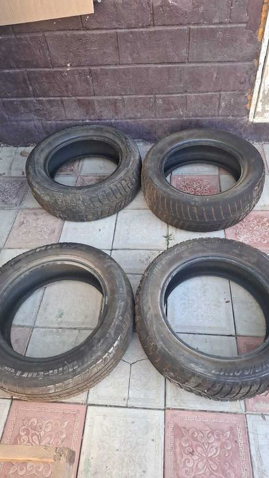 Зимние шины разные