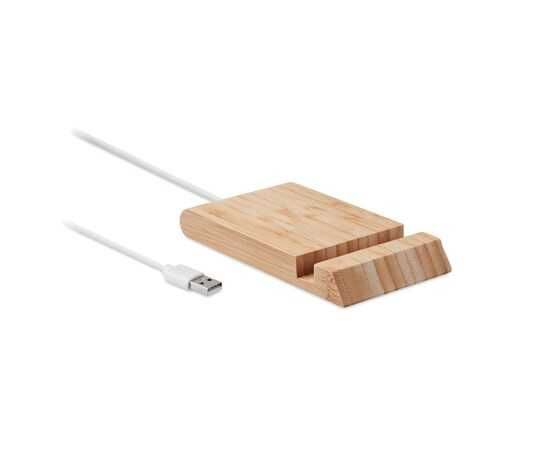 Incarcator wireless - bambus stil Ikea