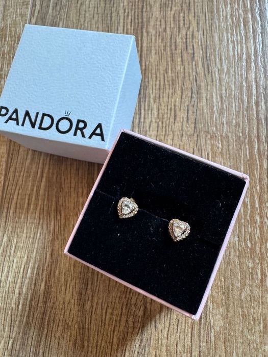 Обици Pandora rose gold
