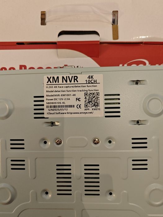 NVR 4K ULTRA HD 10 канален видео рекордер