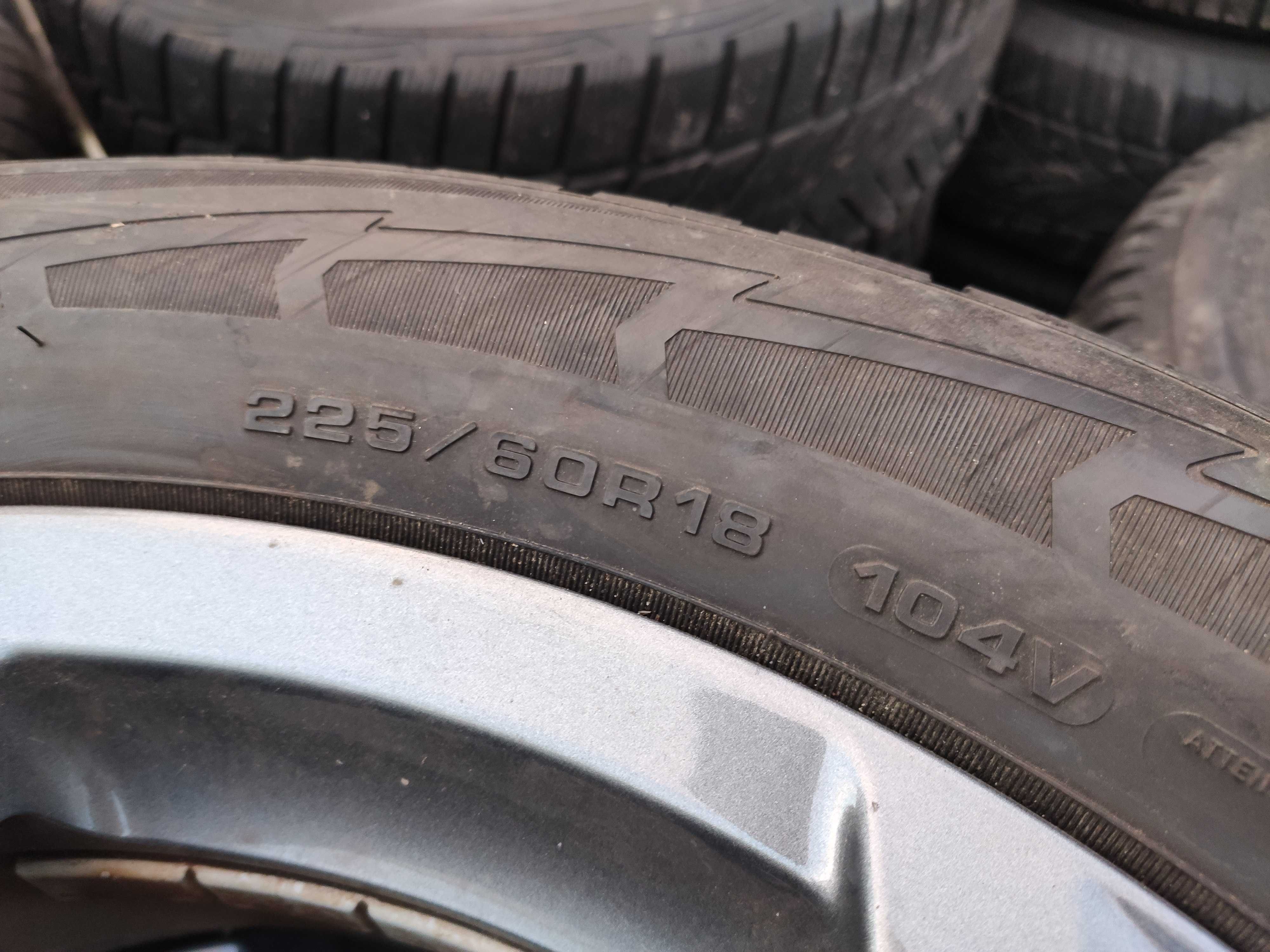 4бр Зимни гуми 225 60 18 - Dunlop - DOT 2021 -