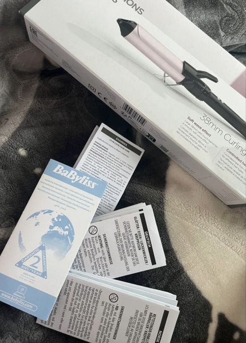 Ondulator de păr BaByliss Pro 180 38 mm