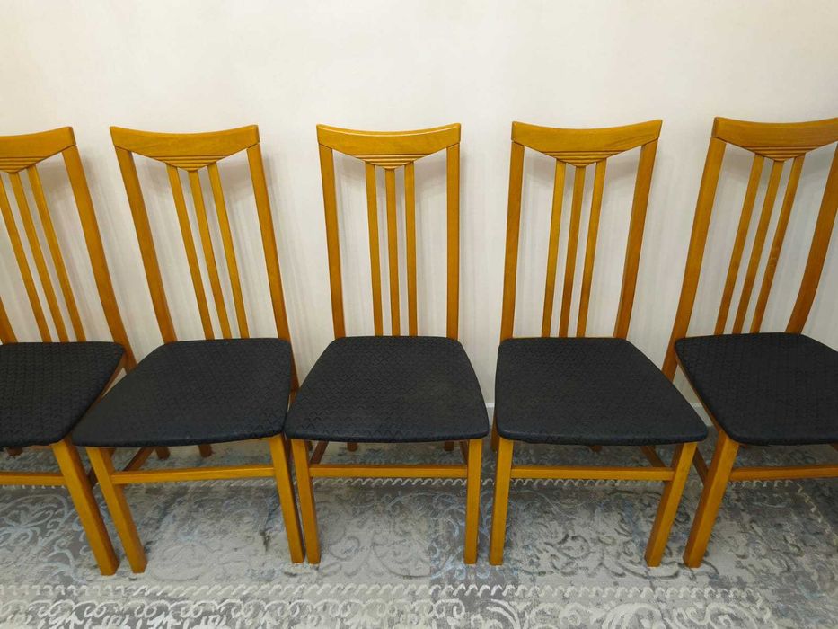 стулья б/у 6 штук (25 тыс тг за весь комплект)