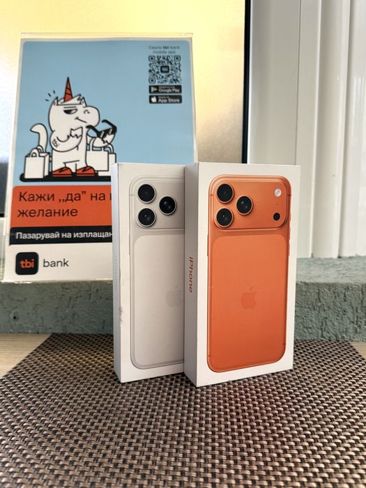 512!*ЛИЗИНГ*iPhone 17 Pro Max Orange /Silver*айфон 17 про макс оранжев