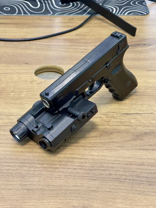 Full Temir Ugrushka pistalet sotilafi!!! + bonus lazer / fanar combi