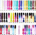 Extensie par colorat