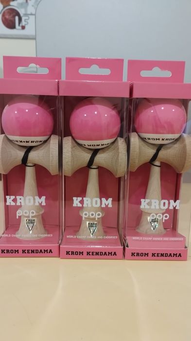 Kendama krom pop