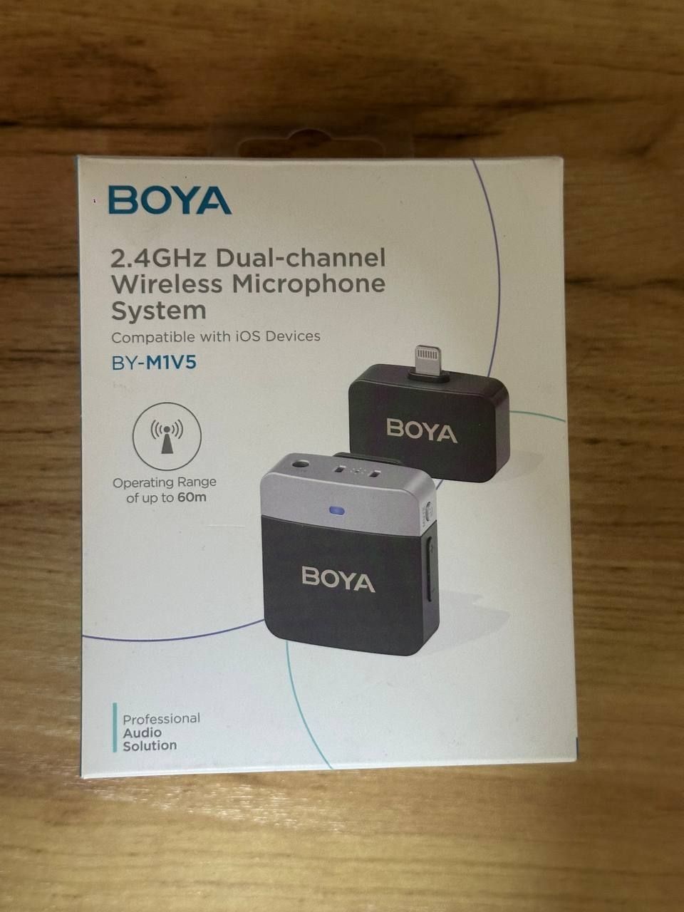 Продам микрофон Boya Lightning