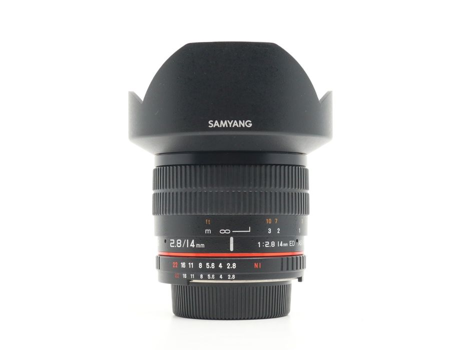 Obiectiv manual Samyang 14mm, f2. 8