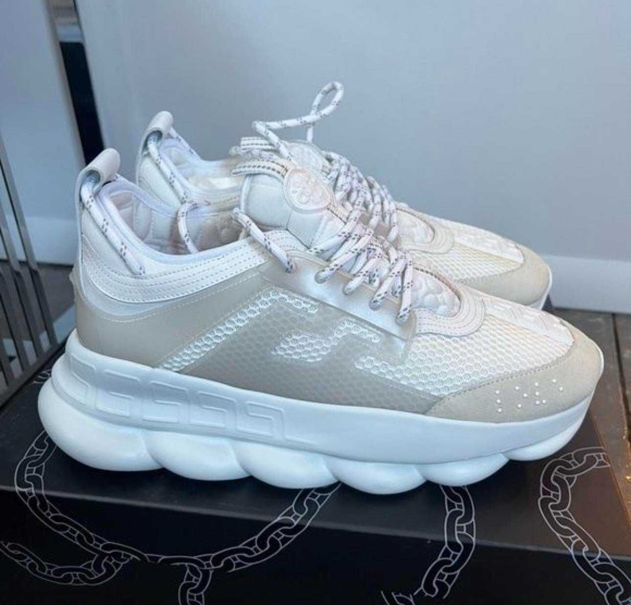 Adidasi Versace White Edition