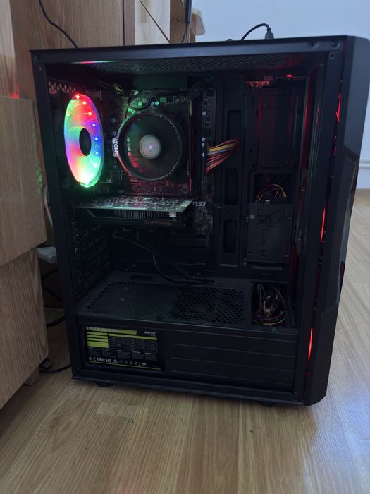 PC gaming complet- setup – Ryzen 3, RX550, 16GB RAM – pret negociabil
