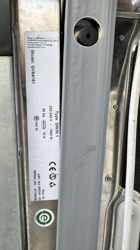 Gorenje GV64161 - За части