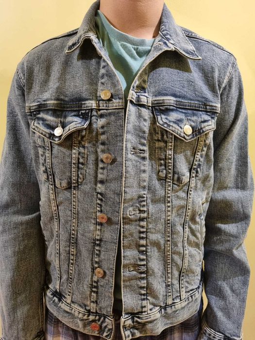 Geaca / haina / jacheta blugi (adolescenti / copii) - mar S