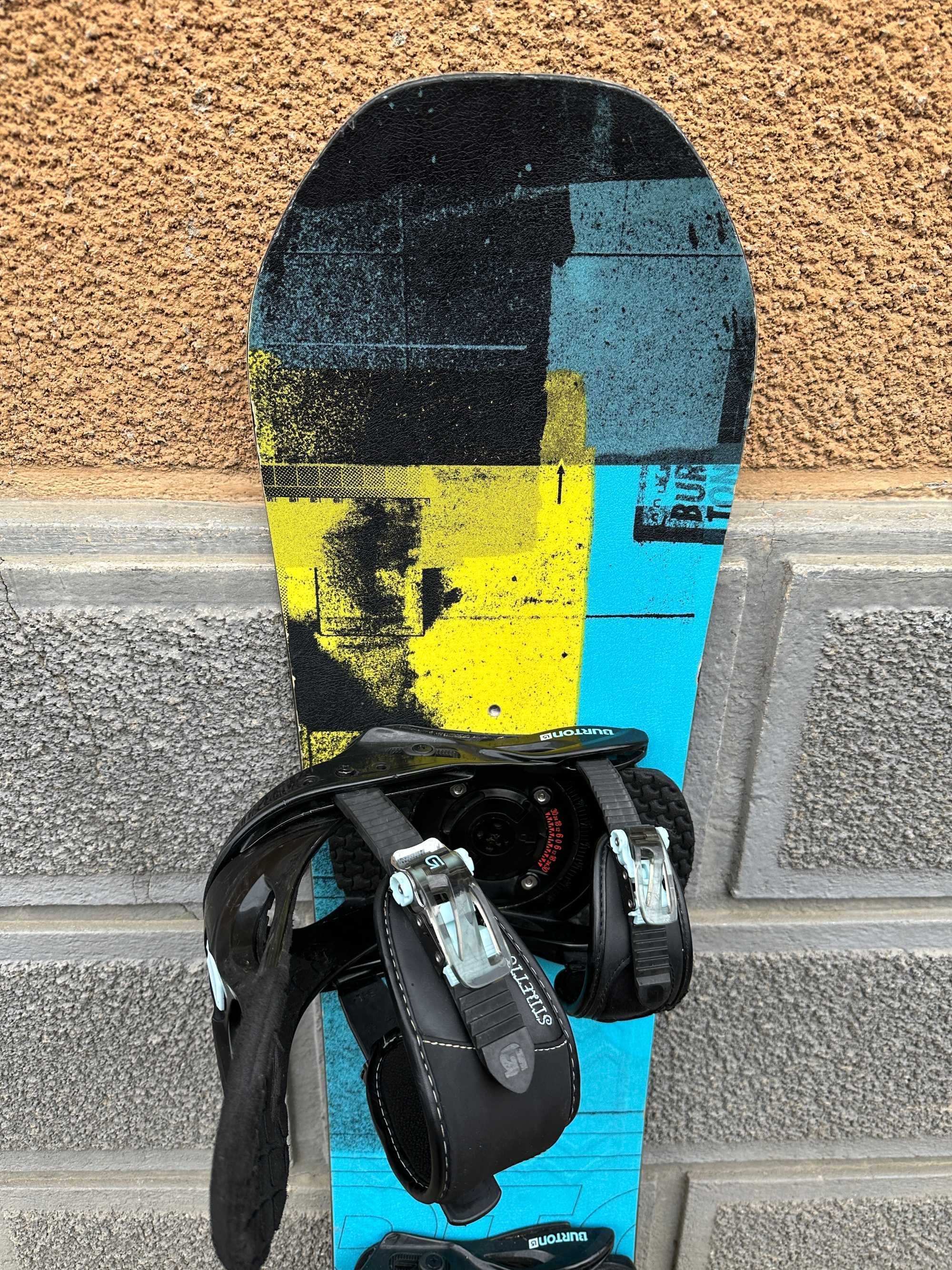 placa snowboard burton radius L120cm