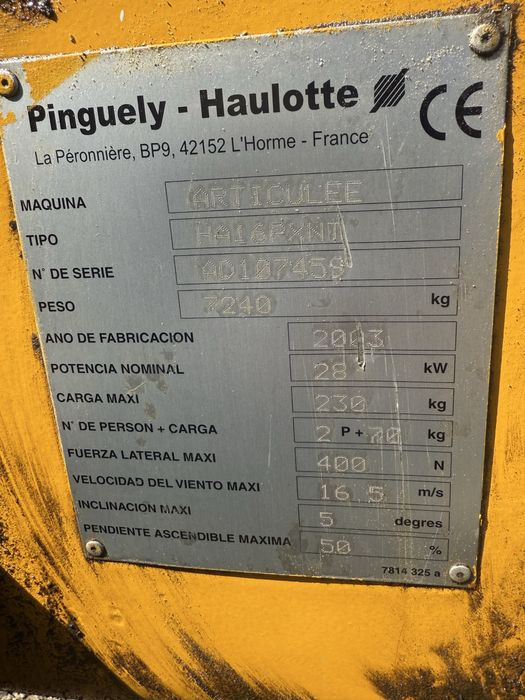 Nacela Haulotte HA16PXNT
