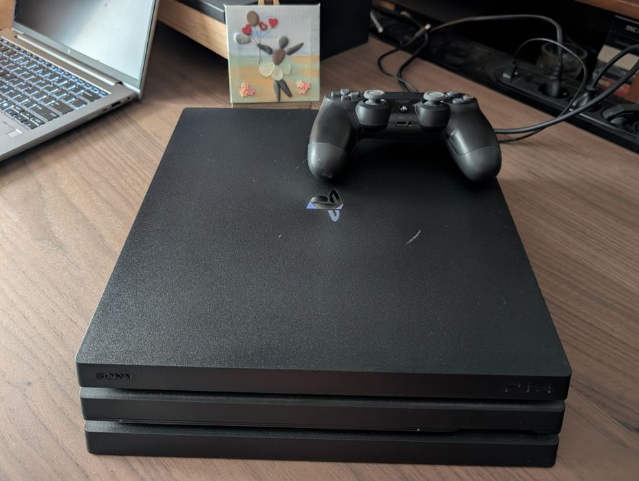 PlayStation 4 Pro Ps4 1Tb - CUH-7216B Dual Shock SSD 1TB QVO Samsung