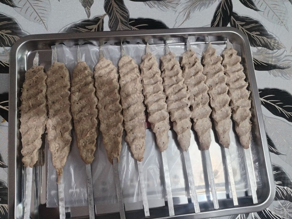 Tayyor shashlik qiberamiz zakasga mesni goshdan