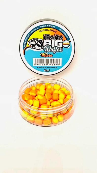 Big Wafters IBaits 8 mm - Mango, Porumb dulce, Usturoi,Miere,Squid