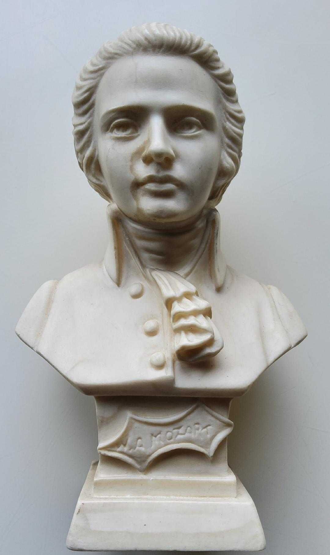 Figurină Mozart, Lățime 7 cm, Înălțime 11 cm, Greutate 219 g