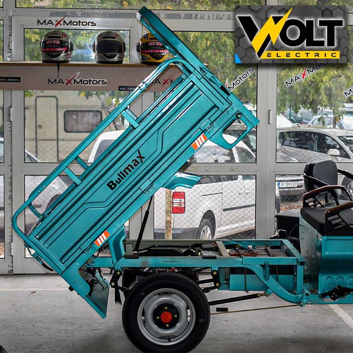 Фермерска CARGO товарна триколка 600кг. VOLT ELECTRIC S-800 2000W CE