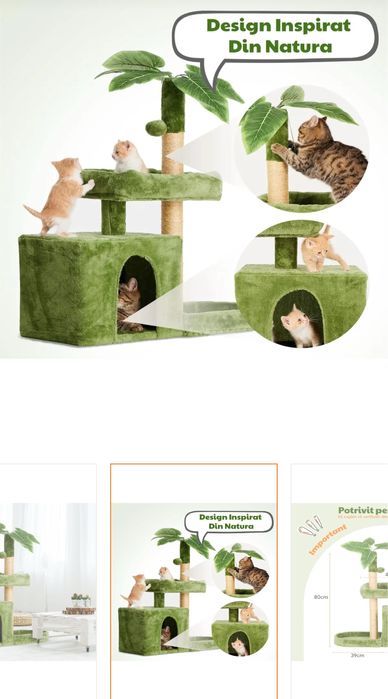 Ansamblu de joaca pisica