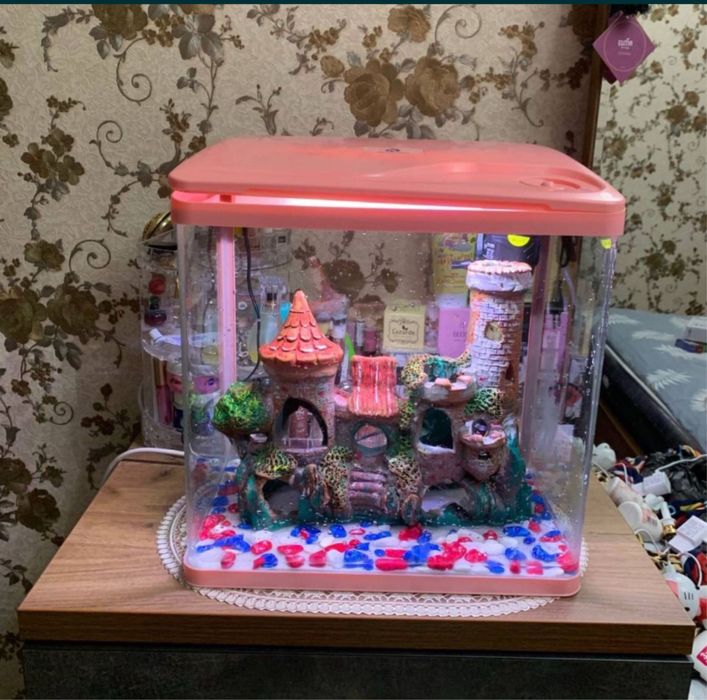 Китайский аквариум 30 литров Новый