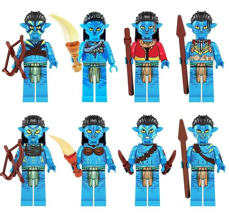 Set 8 Minifigurine tip Lego Avatar