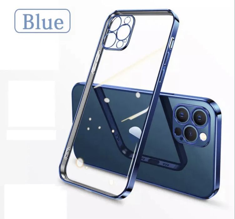 Husa Luxury Slim Silicon Transparent Iphone 12 13 14 PRO MAX PLUS