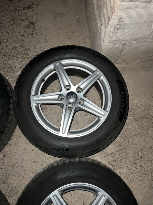 Джанти с зимни гуми 205/60/16