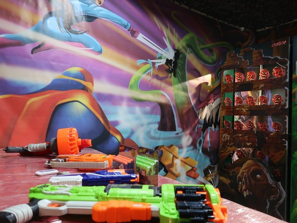 Детский NERF ТИР "Батл" для бизнеса