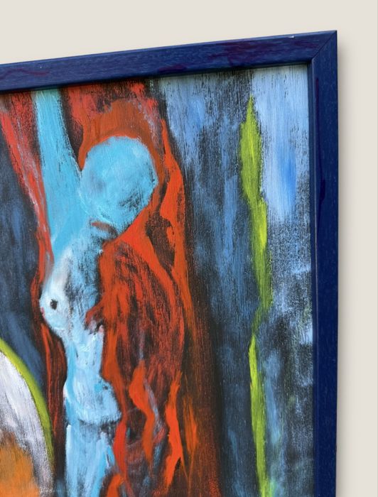 Tablou pictura compozitie suprarealista