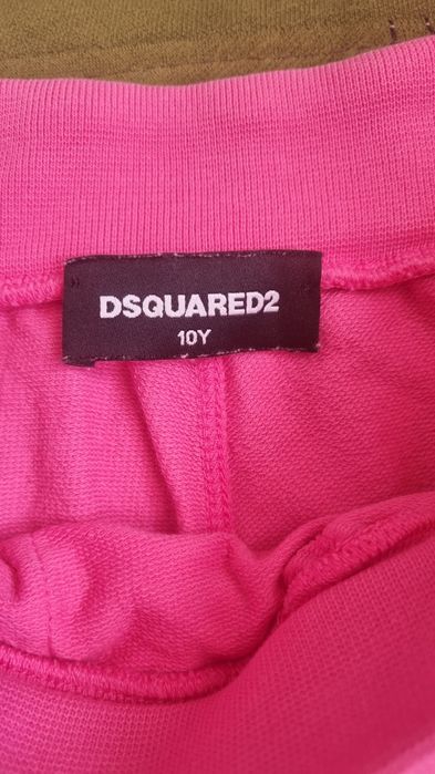 DSQUARED2 оригинално детско розово долнище