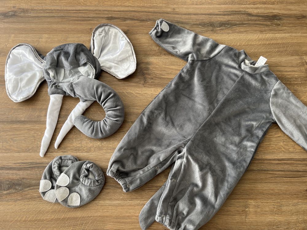 Costum elefant pentru bebelusi