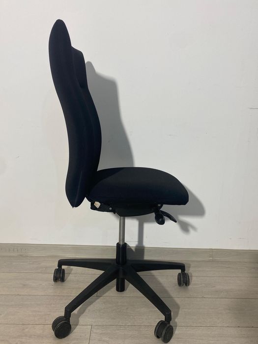 100 Buc. Scaun Birou Multiple Reglaje; Scaun Negru Ergonomic cu Role