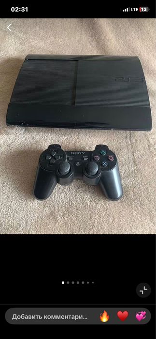 Продам PlayStation 3 не прошитая в приставке есть игры торг есть