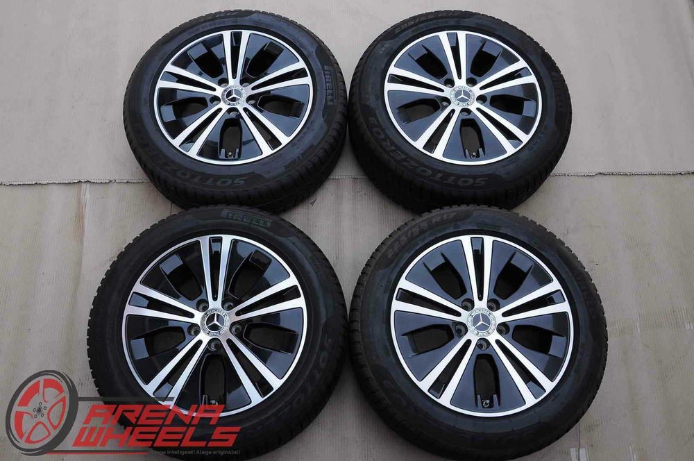 Roti Iarna 17 inch Originale Mercedes E-Class W213 Pirelli 225/55 R17