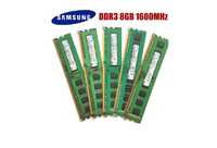 Оперативная память новая Samsung DDR3 8Gb частота 1600. Количество