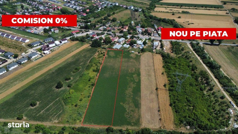 Teren Constructii Intravilan 4750mp SABARENI - 0% COMISION