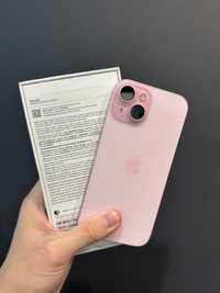 Apple iPhone 15 roz 128 gb garantie factura impecabil baterie 100%